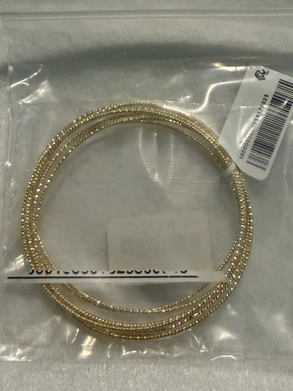Gold-Tone Beaded Stretch Bangle Set - Women Jewelry